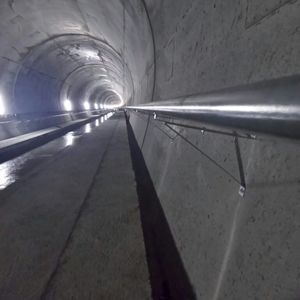 поручень из гальванизированной стали
