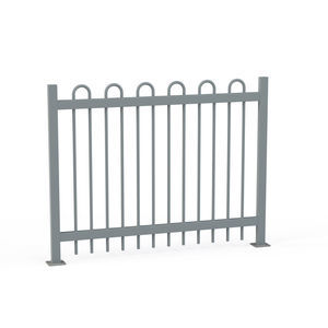 ограждение игровой зоны из прутьев