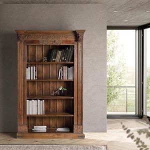 современный книжный шкаф