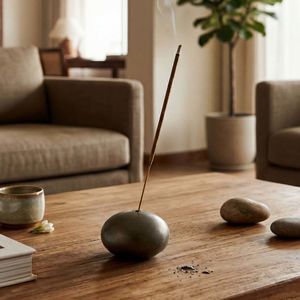 подсвечник для коротких свеч из латуни