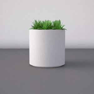 кадка для садовых растений из бетона