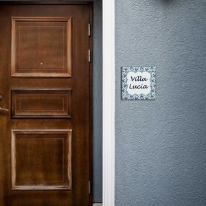 наружная указательная табличка 1