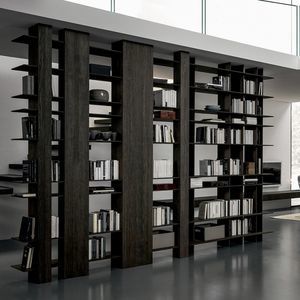 современный книжный шкаф