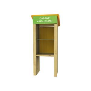 современный книжный шкаф 1