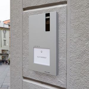 черная дверная станция