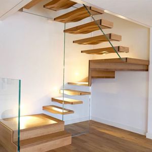 лестница с поворотом на 180° 1