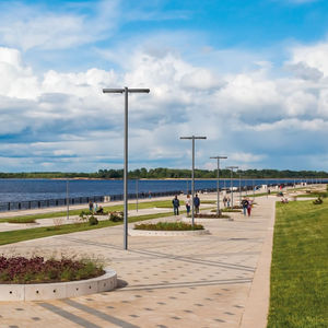 городской фонарный столб