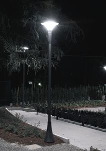 городской фонарный столб