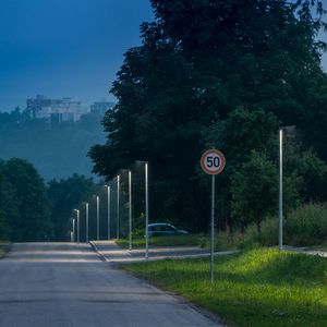 городской фонарный столб