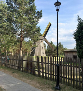 городской фонарный столб