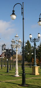 городской фонарный столб
