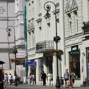 городской фонарный столб