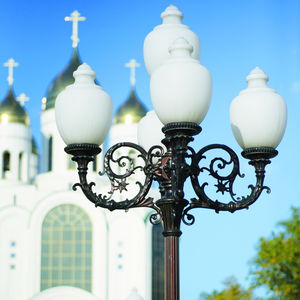 городской фонарный столб