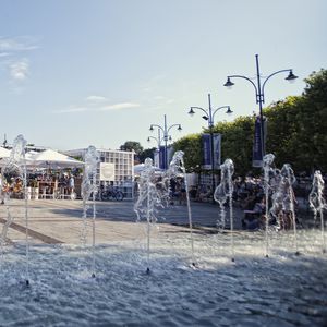 городской фонарный столб