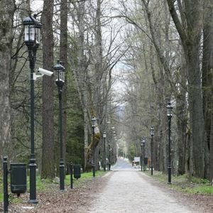 городской фонарный столб