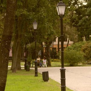 городской фонарный столб