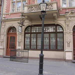 городской фонарный столб
