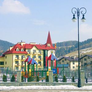 городской фонарный столб