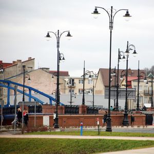 городской фонарный столб