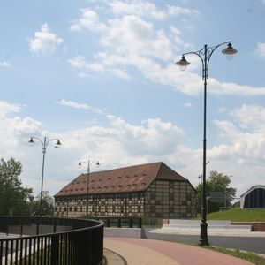 городской фонарный столб
