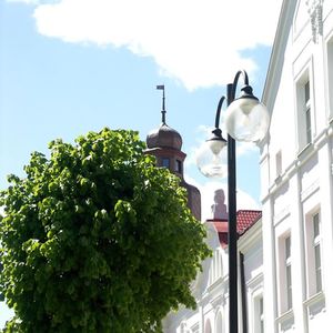 городской фонарный столб