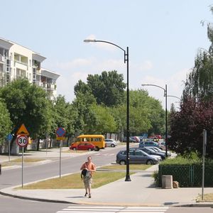 городской фонарный столб