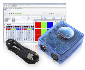 интерфейс USB для DMX с автономной памятью