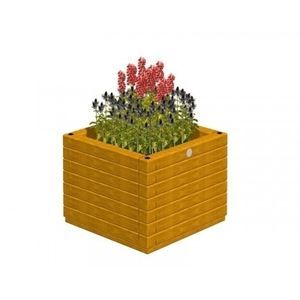 кадка для садовых растений из дерева