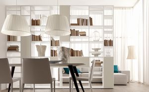 современный книжный шкаф