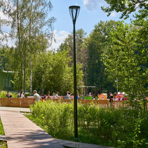 городской фонарный столб