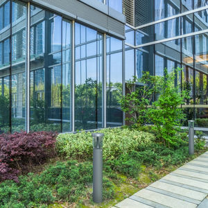 городской столбик освещения