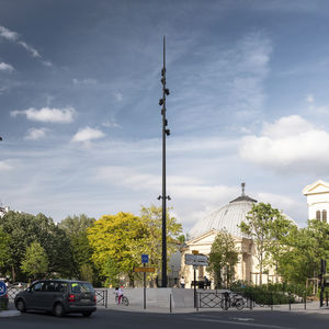 городской фонарный столб