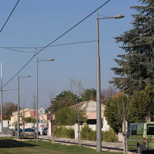 городской фонарный столб