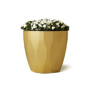 кадка для садовых растений из литого алюминия