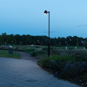 городской фонарный столб