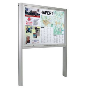 информационное табло на высоких ножках