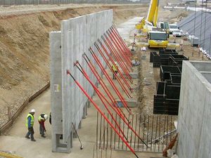 крепежная пластина из железобетона
