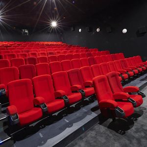 кресло для кинотеатра из ткани