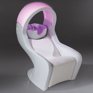 раковина для мытья головы с опорой для ступней