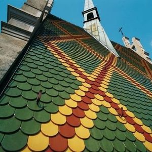 плоская беззамковая черепица