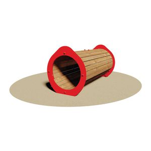 туннель для игровой площадки из дерева