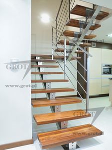лестница с поворотом на 180°