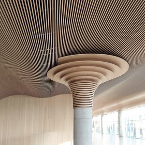 подвесной потолок из бамбука