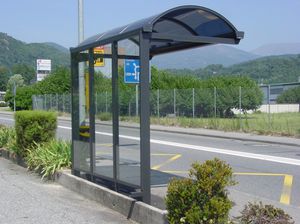 крытая автобусная остановка