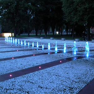 светильник встраиваемый в пол