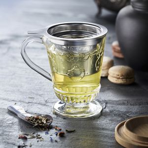 чайный сервиз из стекла