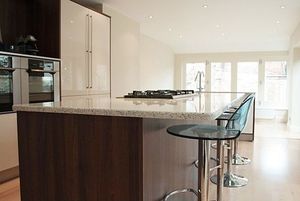 рабочая поверхность из композита / из стекла / для кухни / из переработанных материалов