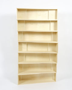 современный книжный шкаф