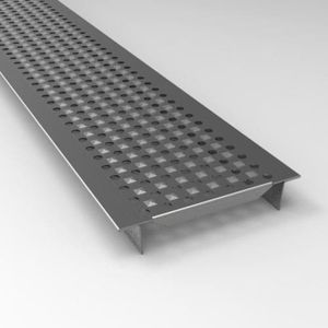 решетка желоба из нержавеющей стали