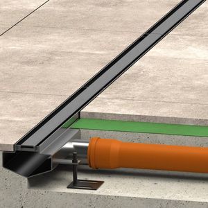 щелевой лоток канализации